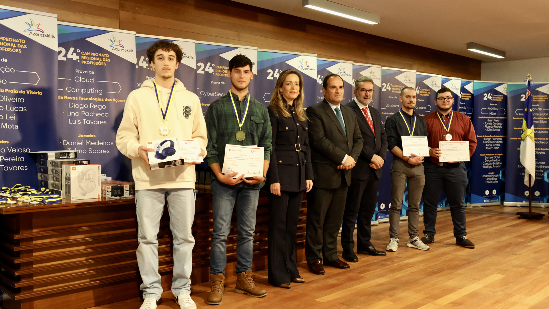 Ensino Profissional dos Açores vai ao Campeonato Nacional das Profissões com 14 medalhas de ouro